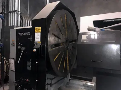 Used 2019 American Turn Master Power Five Engine Lathes Texas US | Machine Tool Bids #1234364