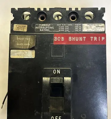 Used SQUARE D FAL36020 Miscellaneous Equipment (Electrical & Power) Ohio US | Surplus Asset Holdings #1240682