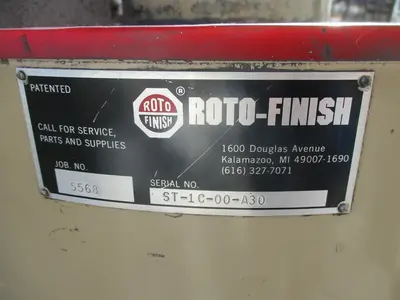 USED ROTO-FINISH ST-1C-00-A30