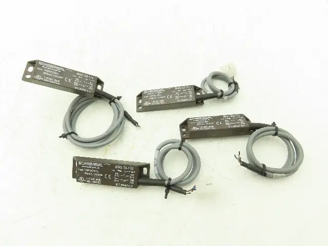 Schmersal BNS 33-11z Magnetic Safety Switch Sensor 100VAC Lot of 4
