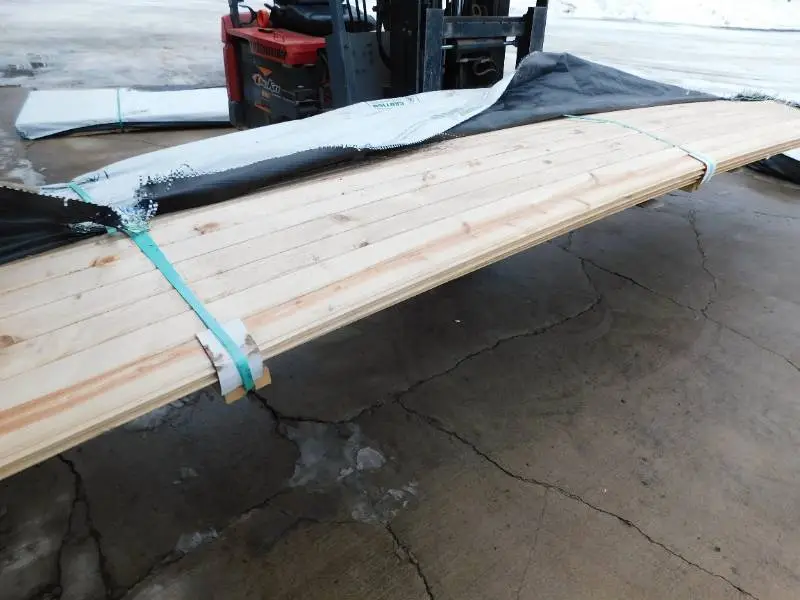 1 x 6 Ponderosa Pine #3 or Better Tongue & Groove Reversible  Double V Front / WP4 Back - 640 Linear Feet