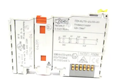 NEW WAGO 750-404/000-003 FREQUENCY COUNTER 750404000003