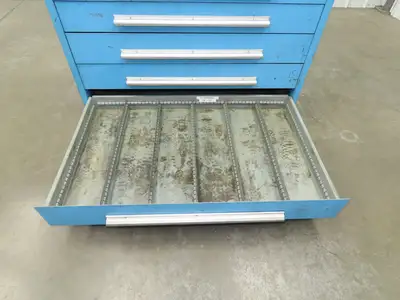 Nu-Era Modular Tool Storage Cabinet 11 Drawer 45x28x61" Stanley Vidmar