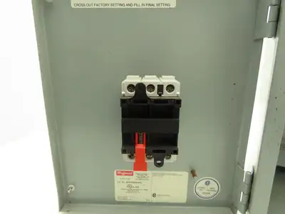 Hoffman Siemens 05110-23306 Electrical Enclosure Soft Start Disconnect 10x8x6"