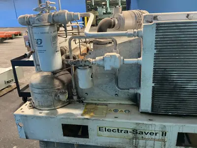 Used 2013 GARDNER DENVER EBE99Q Rotary Screw & Sliding Vane Air Compressors Ohio US | HGR 24 #1296825