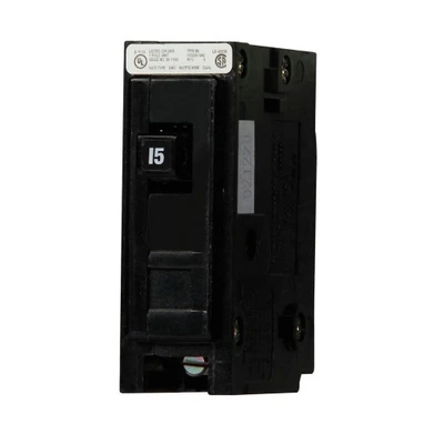 Eaton BAB1015 BAB Thermal Magnetic Circuit Breaker, 1-Pole, 15A [New]