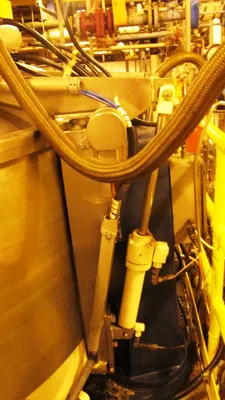 (4) Ferrum DSZ-URF 1250/630 perforate basket centrifuges, 316L SS.