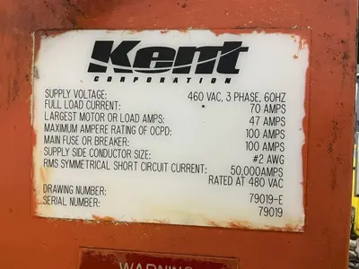 USED KENT 14-175 PSAA STATIONARY WELDER