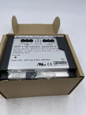 New | in-Stock PHOENIX CONTACT PHOENIX CONTACT SFP 1-10/120AC Misc Electrical & Power Parts | ND Industrial Surplus #1214649