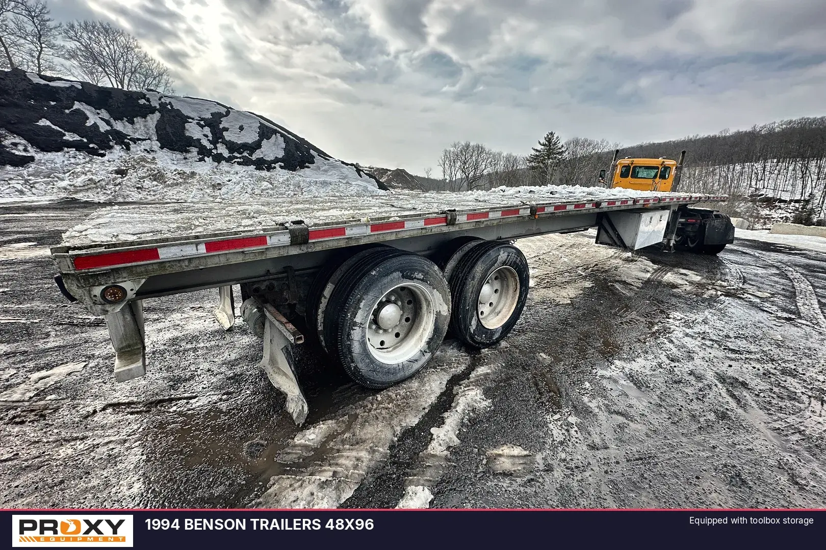 Used 1994 BENSON TRAILERS 48X96 Flatbed Trailers Pennsylvania US | Proxy Equipment #1382983