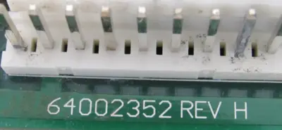 USED TRANE 64002352 HVAC CONTROL BOARD 2014-13 704135415.01A