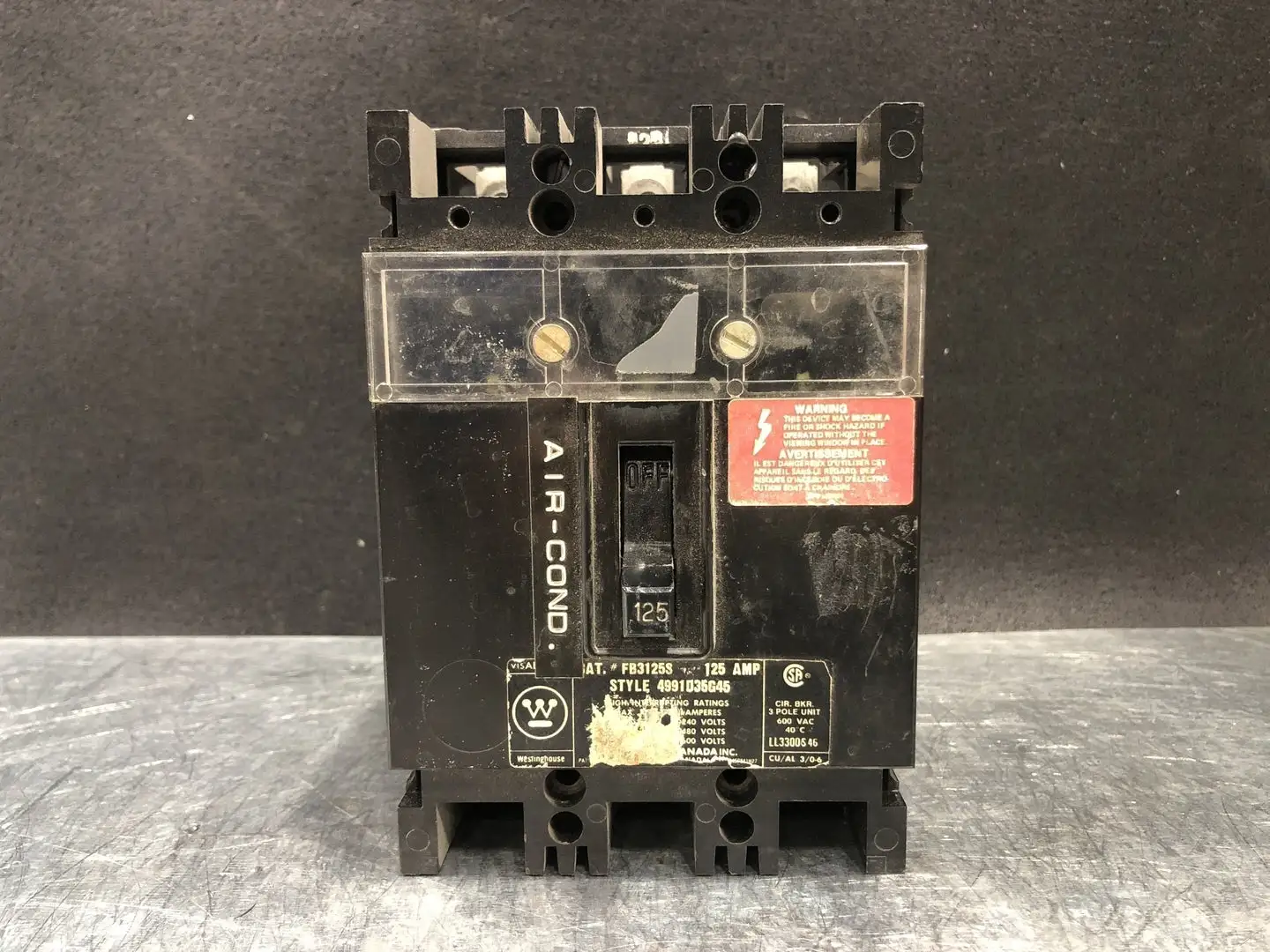 USED WESTINGHOUSE FB3125S