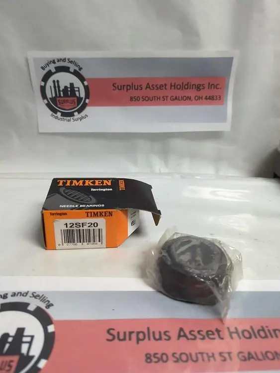 New | in-Stock TIMKEN 12SF20 Bearings | Surplus Asset Holdings #1191159