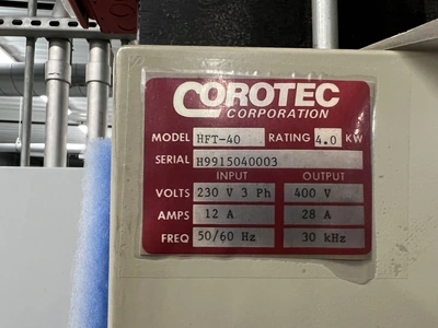 1999 COROTEC HFT40 Treaters, Treater - One Sided | Mark One Machinery (20)