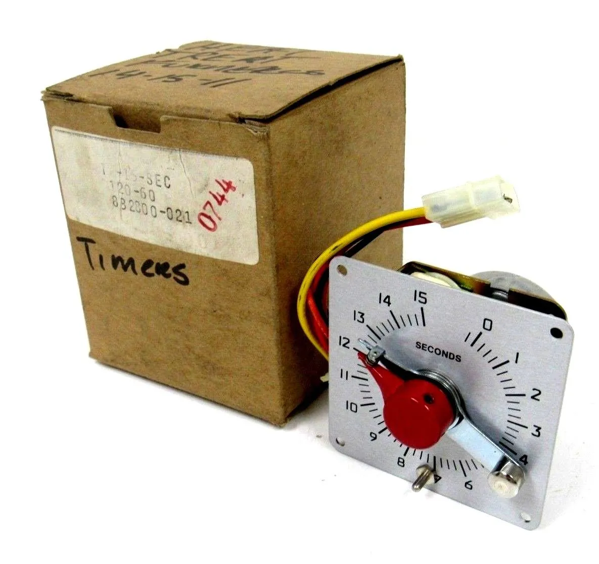 NEW 832800-021 TIMER TM-15-SEC 120V 60HZ 832800021 0744