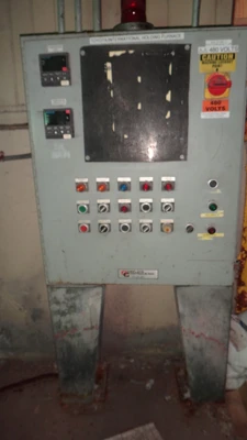 Toyota 8,000 lb Aluminum Holding Furnace, Aluminum