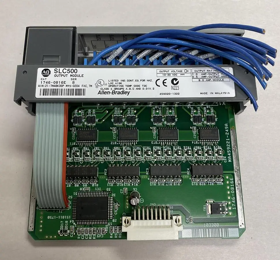 Used ALLEN-BRADLEY 1746-OB16E PLC Input & Output Ohio US | Surplus Asset Holdings #1234552