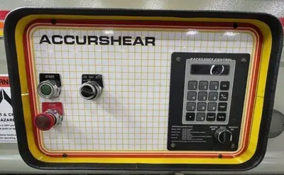 ACCURSHEAR 625012 Power Squaring Shears (Inch) | Pioneer Machine Sales Inc. (5)