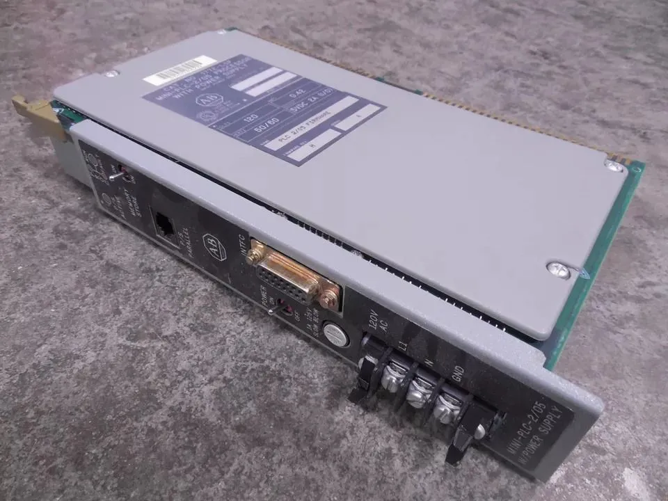 Allen Bradley 1772-LSP/A Mini-PLC-2/05 Processor with Power Supply Used
