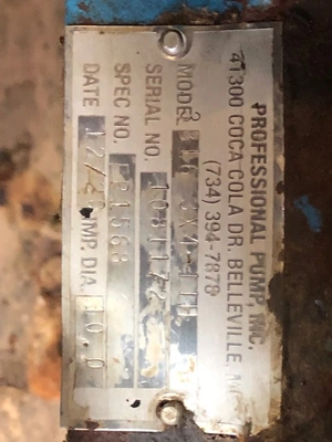 USED Goulds 3316