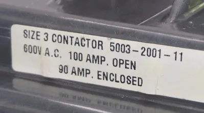 NEW JOSLYN CLARK 5003-2001-11 SIZE 3 CONTACTOR 5003200111