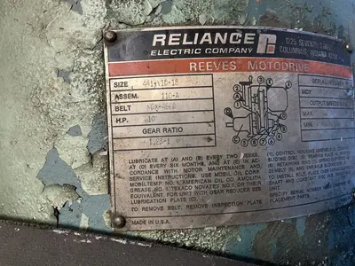 Used REEVES _UNKNOWN_ Variable Speed Drives Ohio US | HGR 24 #1325986
