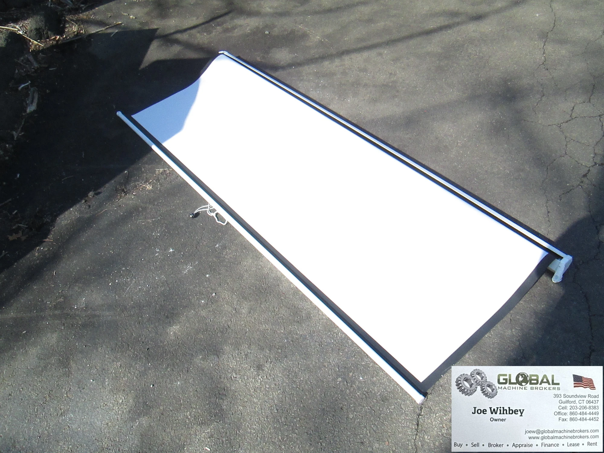 DA-LITE 84" x 84" Model C Matte White Projector Screen