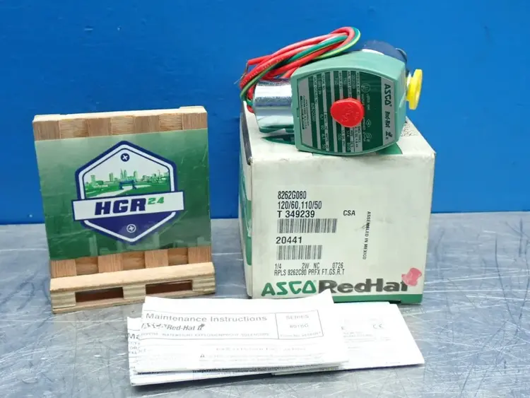 New | in-Stock ASCO 08262G080 Valves/Fittings | HGR 24 #732747