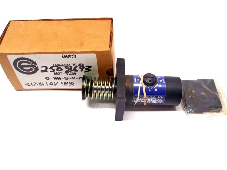 Used ENTERTROLS PRECISION 0-18 HARD SOFT ADJUSTABLE SHOCK ABSORBER Parts (Hydraulics and Pneumatics) | Maverick Industrial Sales #1115592