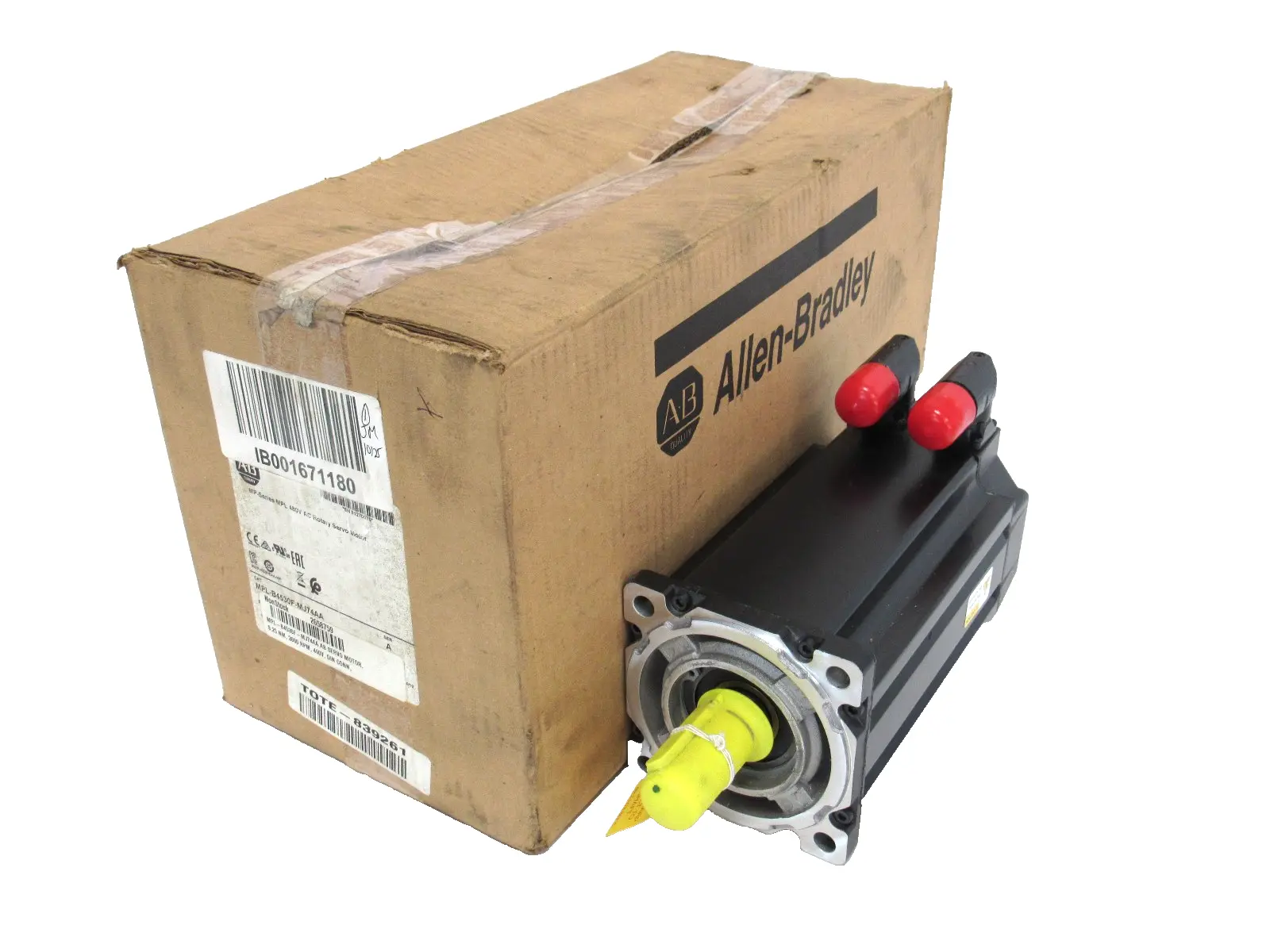 ALLEN BRADLEY MPL-B4530F-MJ74AA SERVO MOTOR SER.A MPLB4530FMJ74AA (NEW SURPLUS)
