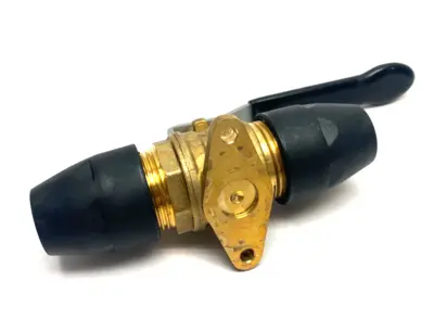 USED AIRTEC BALL VALVE 3/4" 20MM AIR  PIPE TO 3/4" 20MM AIR PIPE
