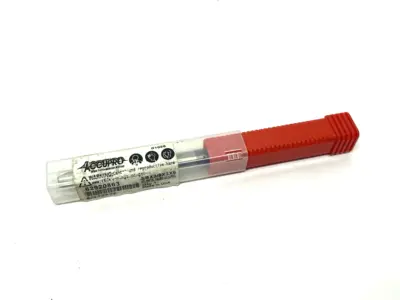 USED ACCUPRO SQUARE END MILL: 3/8" DIA, 3" LOC, 4 FLUTE, SOLID CARBIDE