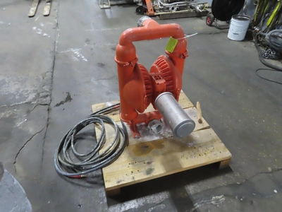 used Wilden Air Operated Double Diaphragm Pump, 3"