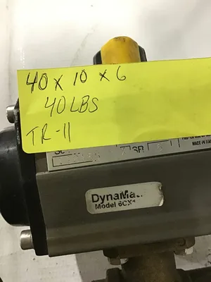 DynaQuip AP0605 Pneumatic Actuator with Ball Valve