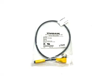 New | in-Stock Turck Double Ended Corset M12 Rt Angle to M8 Cable & Wire Michigan US | Maverick Industrial Sales #1468055
