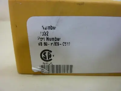 USED TURCK ELEKTRONIK VB 80-P7X9-CS12