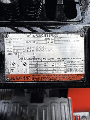 Used 2001 TOYOTA 7FGCU25 Misc Forklifts Wisconsin US | Forklifttrader.com #1413140