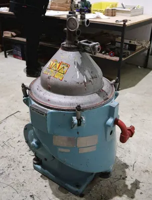 (2) Alfa-Laval MOPX 205 TGT-24-60 oil purifiers, SS bowl.