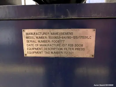 USED SIEMENS ALLIS 1500N32-64