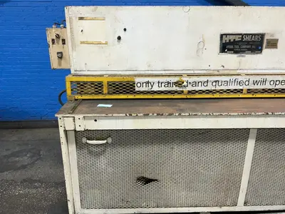 Used HTC 1008 HS Power Squaring Shears (Inch) Ohio US | HGR 24 #1185675