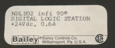 NEW BAILEY CONTROLS NDLS02 DIGITAL LOGIC STATION