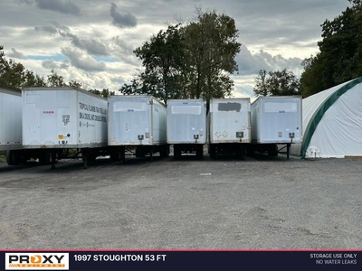 Used 1997 STOUGHTON 53 FT Box Trailers Pennsylvania US | Proxy Equipment #1384953