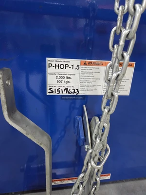 Used 2020 Vestil P-HOP-1.5 Hoppers Illinois US | Meadoworks #1514602