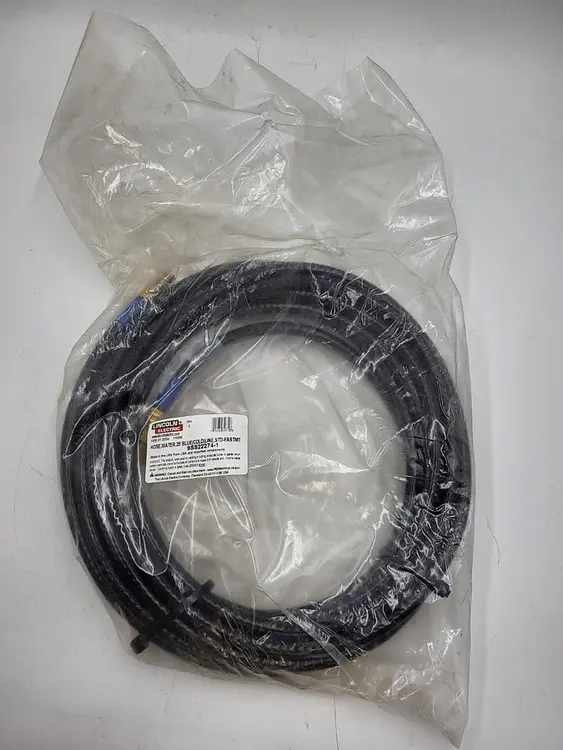 New | in-Stock LINCOLN ELECTRIC LINCOLN ELECTRIC 9SS22274-1 BLUE (COLD) LINE WATER HOSE 25' LONG *NEW IN SEALED BAG* Hoses | ND Industrial Surplus #1216680