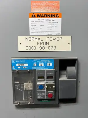 Advantage 2100 MCC, 600V, 3-Ph, 1200A, 10 Sections w/ Transfer Switch