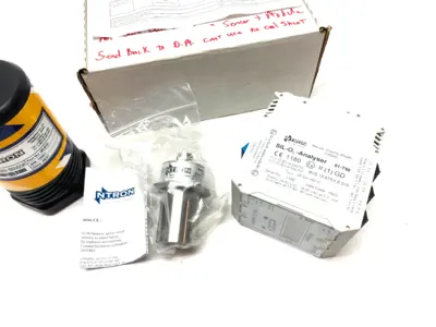 NEW NTRON GAS MEASUREMENT SILO2 OXYGEN ANALYSER & SENSOR SILO2 MODEL 109