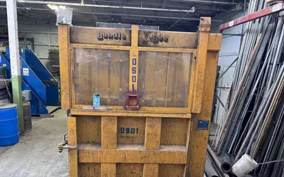 60" X 30" SP INDUSTRIES MODEL VB60 BUNDLE BEE VERTICAL CARDBOARD BALER: YOBRO #24582