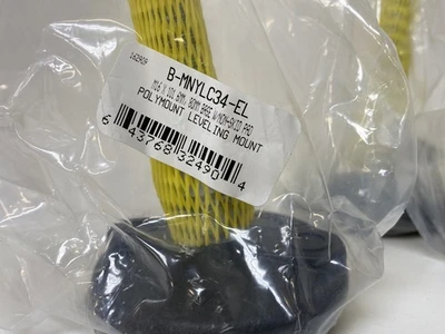 (3) BMNYLC34EL / B-MNYLC34-EL Bolt Down Swivel Foot Two Holes M16 X 101.6mm