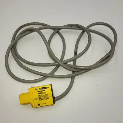 Used BANNER BANNER SM312D MINI BEAM WITH CORD Cable & Wire | ND Industrial Surplus #1219697