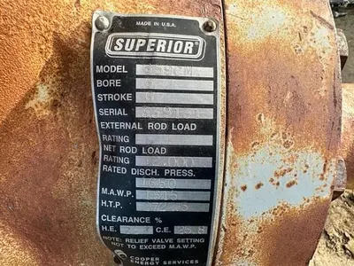 USED WHITE SUPERIOR 659CM